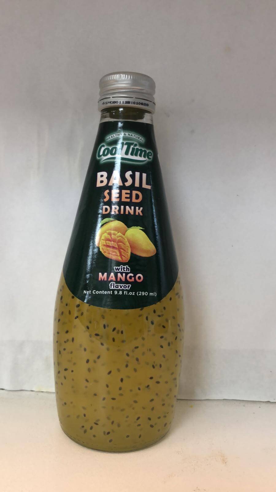 Buy Cool Time Basil Seed Drink With Mango Flavor Order Groceries